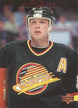 #406 Pavel Bure - Vancouver Canucks - 1995-96 Upper Deck Hockey