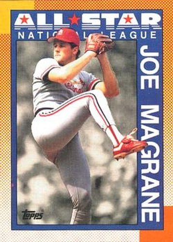 #406 Joe Magrane - St. Louis Cardinals - 1990 O-Pee-Chee Baseball