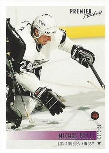 #406 Michel Petit - Los Angeles Kings - 1994-95 Topps Premier Hockey