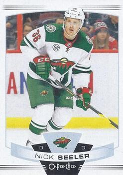 #406 Nick Seeler - Minnesota Wild - 2019-20 O-Pee-Chee Hockey