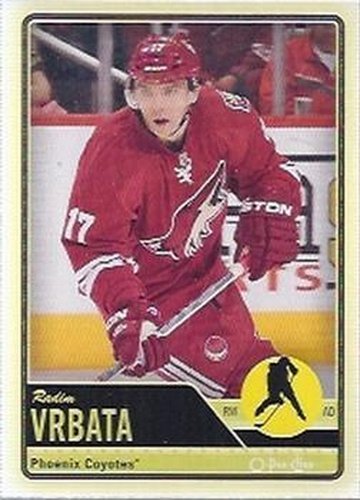 #406 Radim Vrbata - Phoenix Coyotes - 2012-13 O-Pee-Chee Hockey