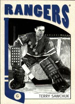 #406 Terry Sawchuk - New York Rangers - 2004-05 In The Game Franchises US East Hockey