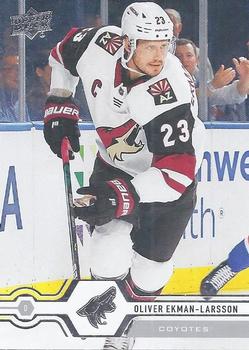#406 Oliver Ekman-Larsson - Arizona Coyotes - 2019-20 Upper Deck Hockey
