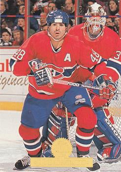 #407 J.J. Daigneault - Montreal Canadiens - 1994-95 Leaf Hockey