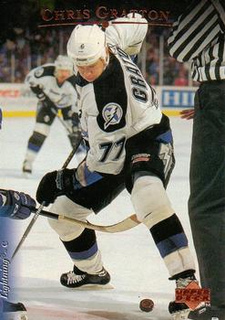 #407 Chris Gratton - Tampa Bay Lightning - 1995-96 Upper Deck Hockey