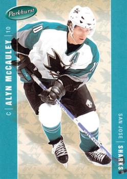 #407 Alyn McCauley - San Jose Sharks - 2005-06 Parkhurst Hockey
