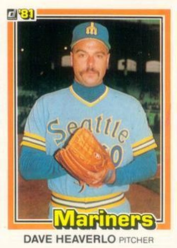 #407 Dave Heaverlo - Seattle Mariners - 1981 Donruss Baseball