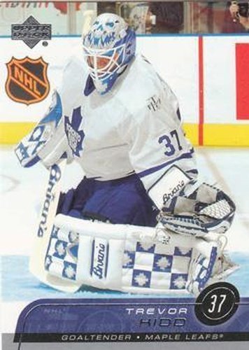 #407 Trevor Kidd - Toronto Maple Leafs - 2002-03 Upper Deck Hockey