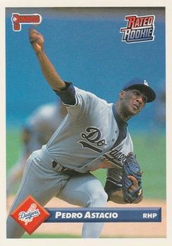 #407 Pedro Astacio - Los Angeles Dodgers - 1993 Donruss Baseball