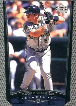 #408 Geoff Jenkins - Milwaukee Brewers - 1999 Upper Deck Baseball