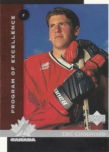 #408 Eric Chouinard - Canada - 1997-98 Upper Deck Hockey