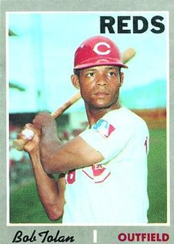 #409 Bob Tolan - Cincinnati Reds - 1970 Topps Baseball