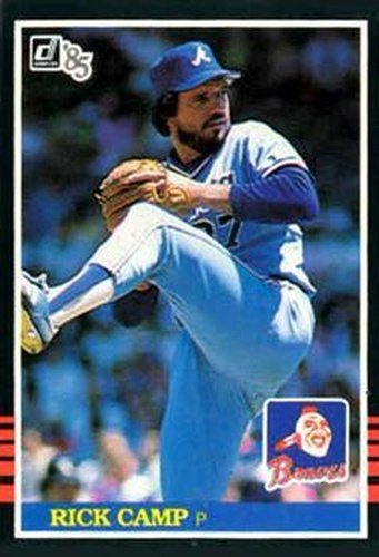 #409 Rick Camp - Atlanta Braves - 1985 Donruss Baseball