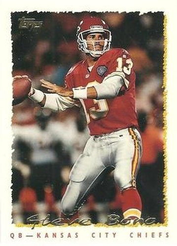 #409 Steve Bono - Kansas City Chiefs - 1995 Topps Football
