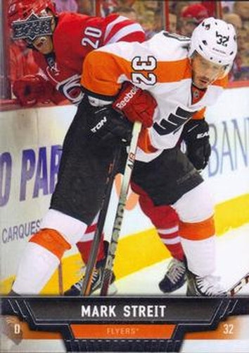 #409 Mark Streit - Philadelphia Flyers - 2013-14 Upper Deck Hockey