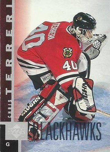 #40 Chris Terreri - Chicago Blackhawks - 1997-98 Upper Deck Hockey