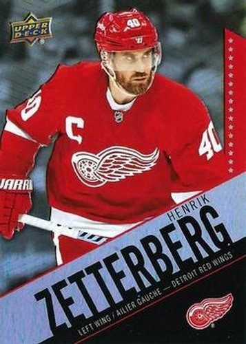 #40 Henrik Zetterberg - Detroit Red Wings - 2015-16 Upper Deck Tim Hortons Hockey