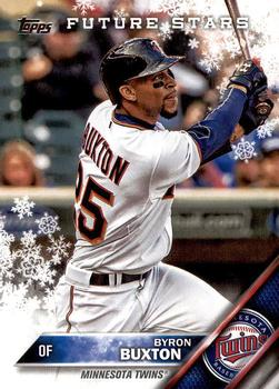 #HMW40 Byron Buxton - Minnesota Twins - 2016 Topps Holiday Baseball