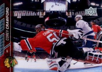 #40 Corey Crawford - Chicago Blackhawks - 2015-16 Upper Deck Hockey