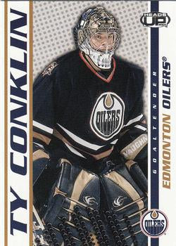 #40 Ty Conklin - Edmonton Oilers - 2003-04 Pacific Heads Up Hockey