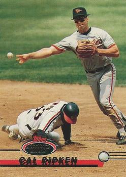 #40 Cal Ripken - Baltimore Orioles - 1993 Stadium Club Baseball