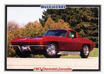 #40 1967 Chevrolet Corvette - 1992 Collect-A-Card Muscle Cars
