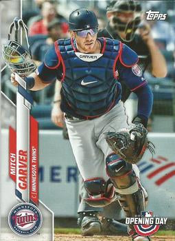 #40 Mitch Garver - Minnesota Twins - 2020 Topps Opening Day Baseball