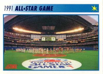#40 1991 All-Star Game - Toronto Blue Jays - 1991 Score Toronto Blue Jays Baseball
