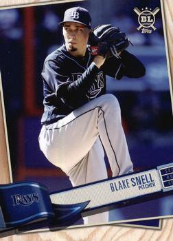 #40 Blake Snell - Tampa Bay Rays - 2019 Topps Big League Baseball