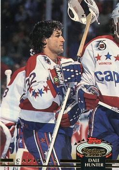 #40 Dale Hunter - Washington Capitals - 1992-93 Stadium Club Hockey