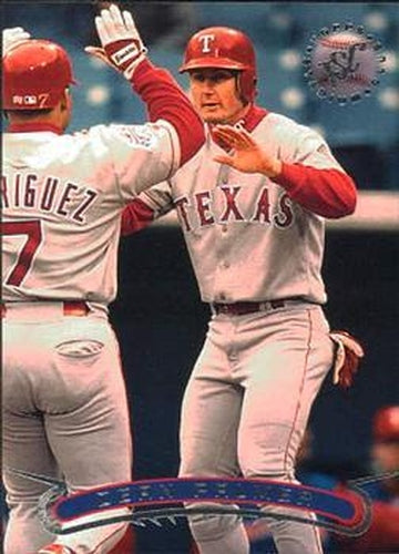 #40 Dean Palmer - Texas Rangers - 1996 Stadium Club Baseball