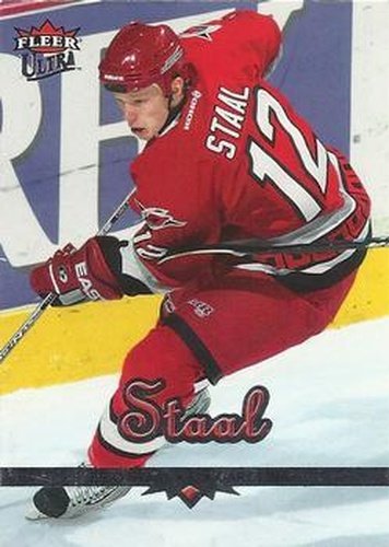 #40 Eric Staal - Carolina Hurricanes - 2005-06 Ultra Hockey