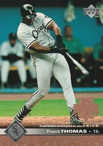 #40 Frank Thomas - Chicago White Sox - 1997 Upper Deck Baseball