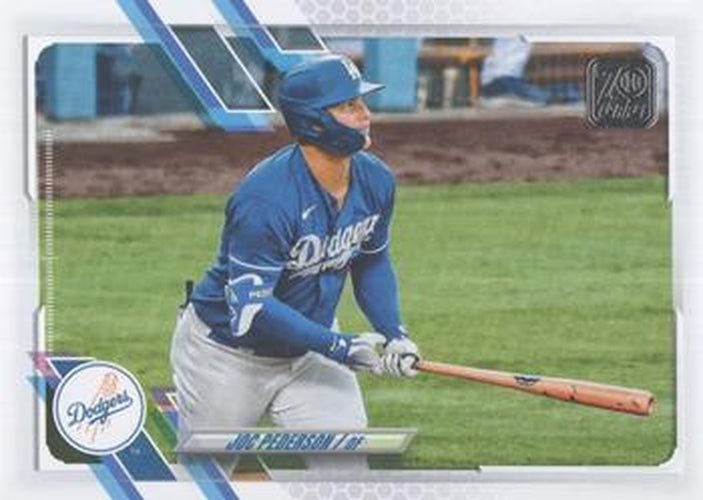 #40 Joc Pederson - Los Angeles Dodgers - 2021 Topps Baseball