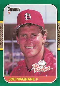 #40 - Joe Magrane - St. Louis Cardinals - 1987 Donruss The Rookies Baseball