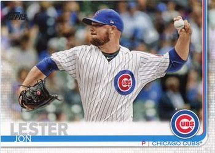 #40 Jon Lester - Chicago Cubs - 2019 Topps Baseball