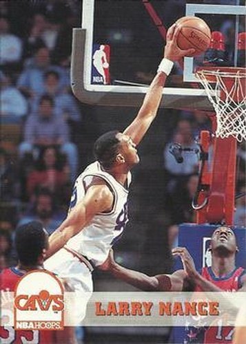 #40 Larry Nance - Cleveland Cavaliers - 1993-94 Hoops Basketball