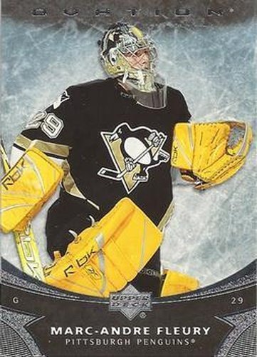 #40 Marc-Andre Fleury - Pittsburgh Penguins - 2006-07 Upper Deck Ovation Hockey