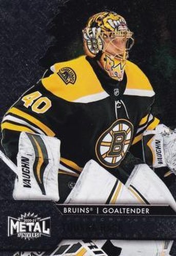 #40 Tuukka Rask - Boston Bruins - 2020-21 Skybox Metal Universe Hockey