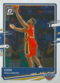 #40 Zion Williamson - New Orleans Pelicans - 2020-21 Donruss Optic Basketball