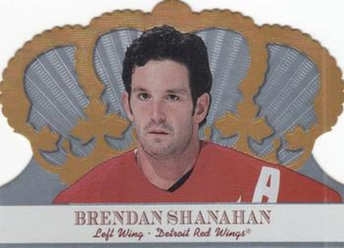 #40 Brendan Shanahan - Detroit Red Wings - 2000-01 Pacific Crown Royale Hockey