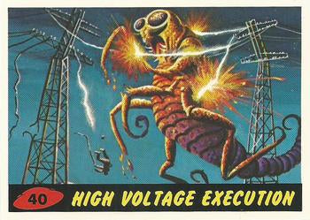 #40 High Voltage Execution - 1994 Topps Mars Attacks