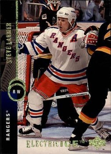 #40 Steve Larmer - New York Rangers - 1994-95 Upper Deck Hockey - Electric Ice