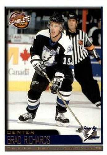 #40 Brad Richards - Tampa Bay Lightning - 2003-04 Pacific Complete Hockey