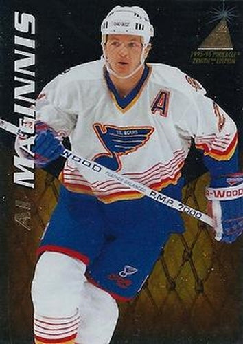 #40 Al MacInnis - St. Louis Blues - 1995-96 Zenith Hockey