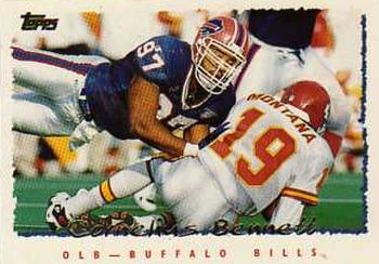 #410 Cornelius Bennett - Buffalo Bills - 1995 Topps Football
