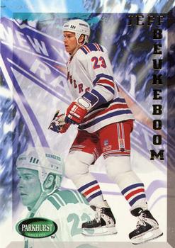 #410 Jeff Beukeboom - New York Rangers - 1995-96 Parkhurst International Hockey
