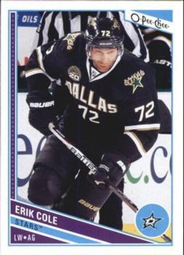 #410 Erik Cole - Dallas Stars - 2013-14 O-Pee-Chee Hockey