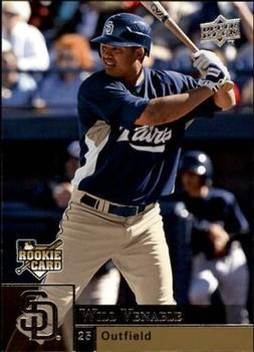 #410 Will Venable - San Diego Padres - 2009 Upper Deck Baseball