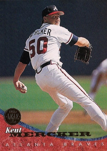 #410 Kent Mercker - Atlanta Braves - 1994 Leaf Baseball